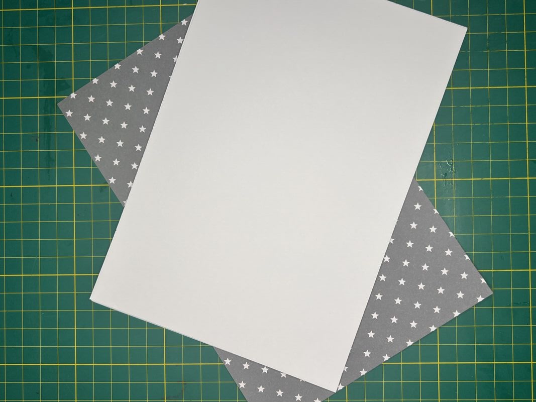 Papers all cut to shape